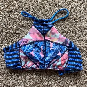 Maaji bathing suit top reversible size M